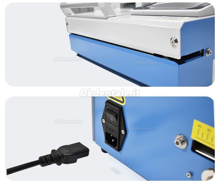 Sigillatrice sterilizzazione automatica odontoiatrica MaYou MY100-K2D con stampanti & taglierina manuale